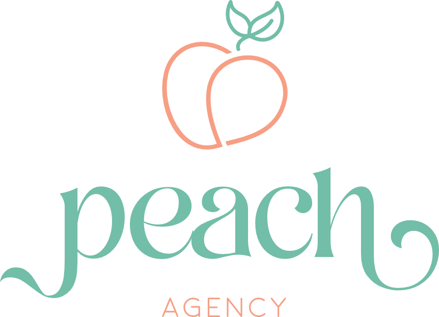 Logo Peach Agency